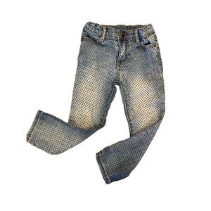 Arizona Sparkle Dot Distressed Jeans Size 4T